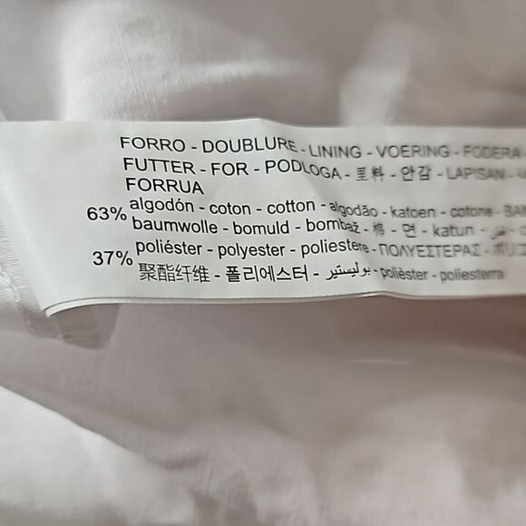 Zara Oversized White Eyelet Women's Maxi dress size XS - Picture 12 of 12